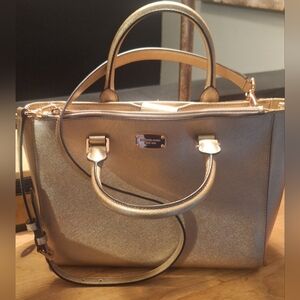 Michael Kors Gold Tote Bag